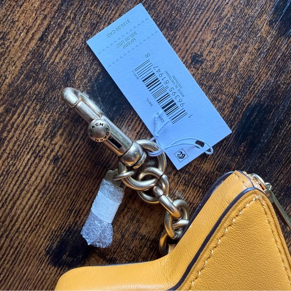 Coach Coin Star Purse in Ochre NWT - Picture 3 of 6